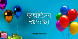 জন্মদিনের শুভেচ্ছা স্ট্যাটাস: Happy Birthday Wishes in Bengali